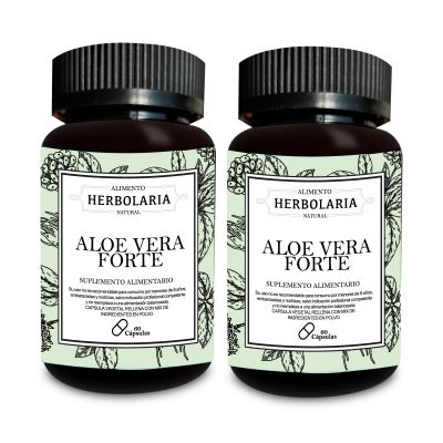 2X ALOE VERA FORTE 60 Cápsulas Vegetales