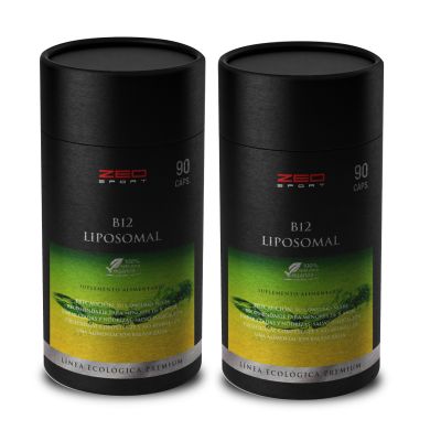 2 X VITAMINA B12 LIPOSOMAL 90 CAPS. ZEOSPORT