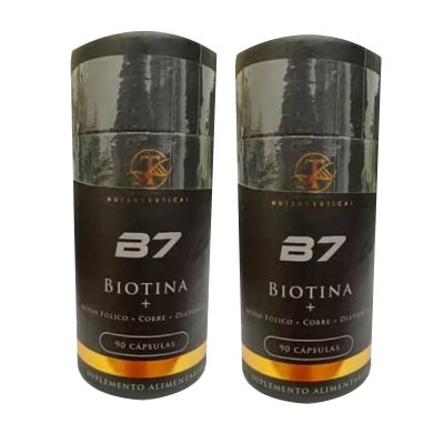 2 X B7 BIOTINA 90 CAPSULAS