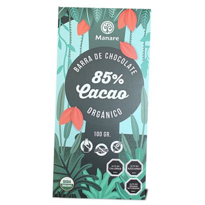 Venta Barra Cacao Orgánica 100% Natural 100 GRS | Farmacia Mapuche