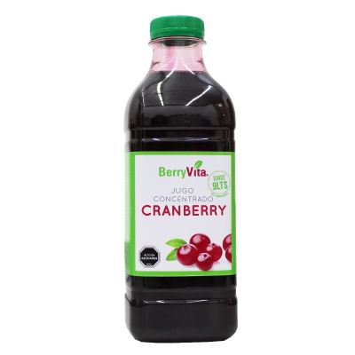 Venta de Jugo Concentrado de Cranberry con Azúcar 1000 ML | Farmacia Mapuche