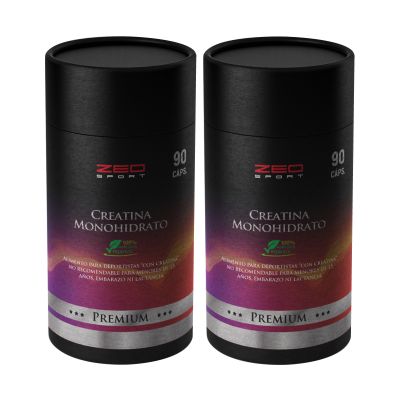 2 X CREATINA MONOHIDRATO 90 CAPS. ZEOSPORT