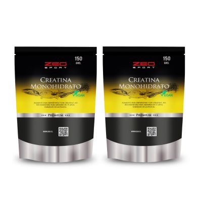 2 X CREATINA MONOHIDRATO 150 GRS ZEOSPORT