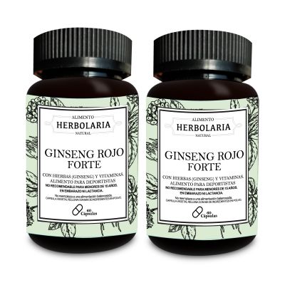 2X GINSENG ROJO FORTE 60 Cápsulas Vegetales