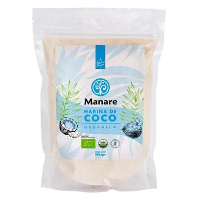 Venta de Harina de Coco Orgánica 500 GRS ¡Precio Oferta! | Farmacia Mapuche