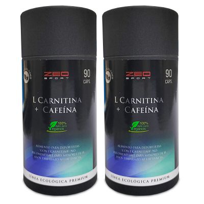 2 X L-CARNITINA + CAFEINA 90 CAPS. ZEOSPORT