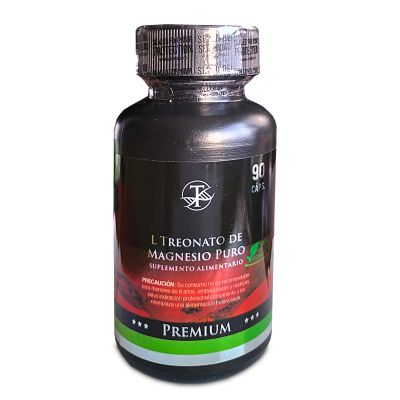 L TREONATO DE MAGNESIO PURO 600 MG. 90 CAPS.