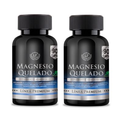 2 X MAGNESIO QUELADO 500 MG. 90 CAPS.