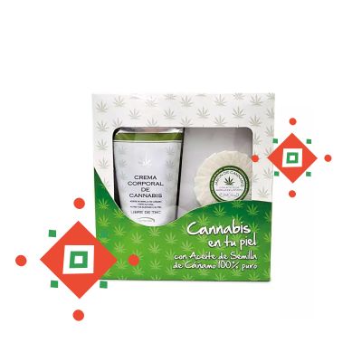 PACK CANNABIS, CREMA + JABÓN