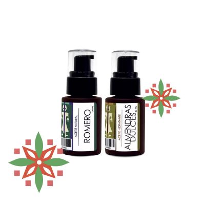 OFERTA PACK ACEITE DE ROMERO + ACEITE DE ALMENDRAS 30 ML