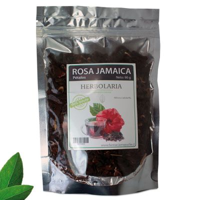Pétalos de Rosas de Jamaica Naturales 90 Grs | Farmacia Mapuche