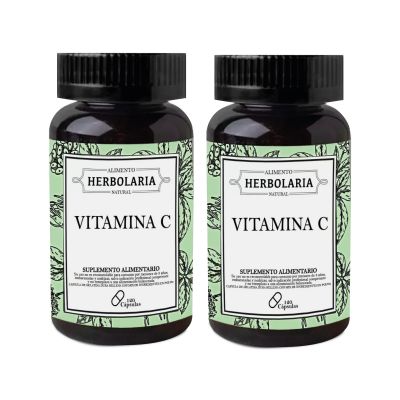  2 X VITAMINA C 1000 MG. X 120 CAPS. VEGETALES