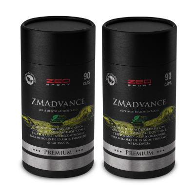 2 X ZMADVANCE 90 CAPS. ZEOSPORT