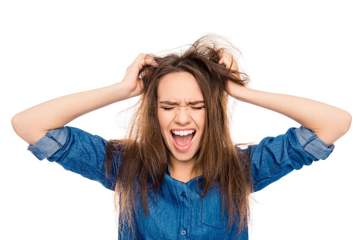 La pérdida de cabello como consecuencia del estrés